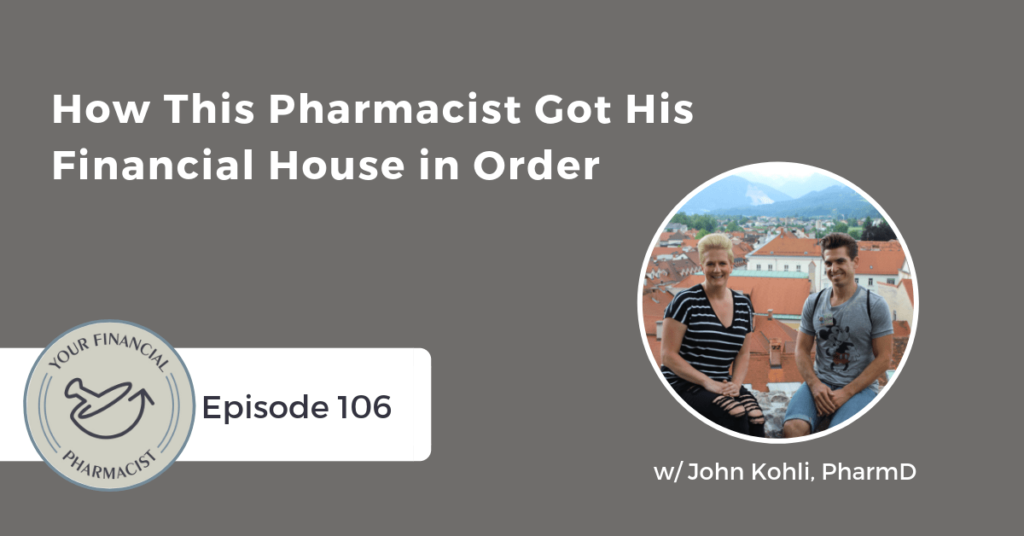 how to get your finances in order as a pharmacist