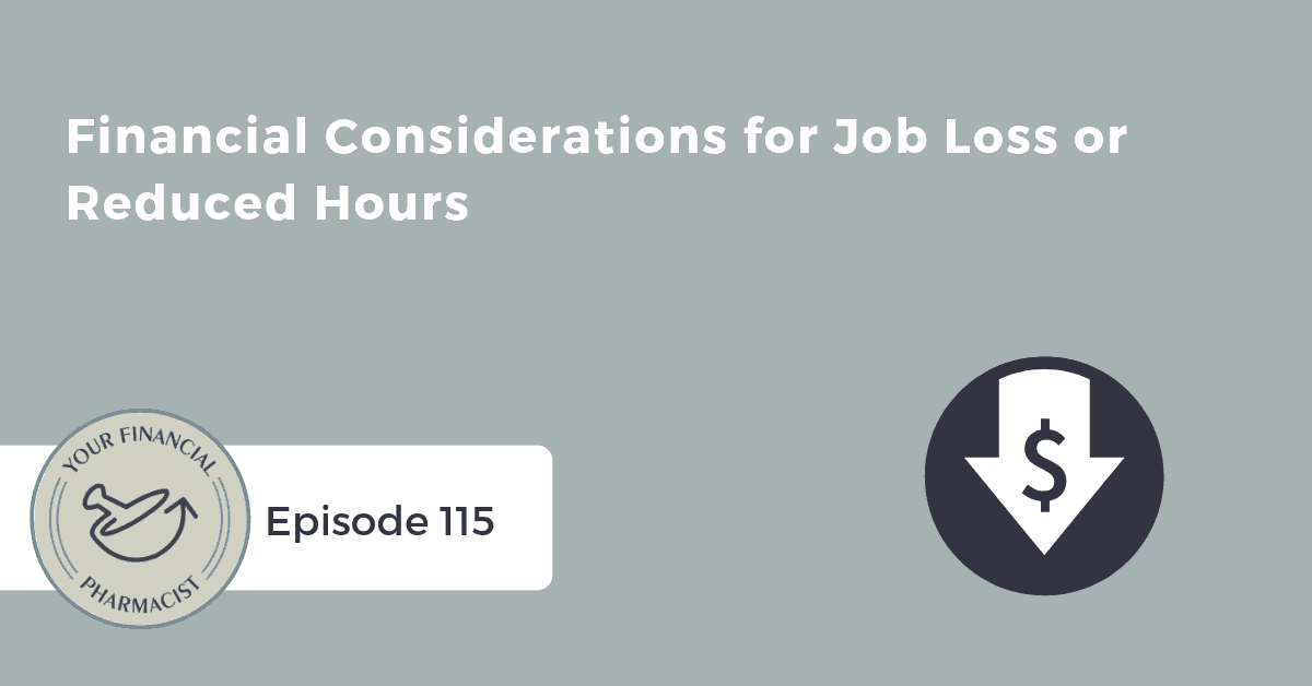 YFP 115: Financial Considerations for Job Loss or Reduced Hours