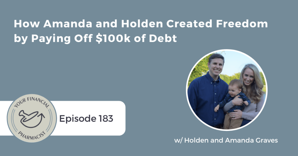 debt free, becoming debt free, debt free stories podcast, pharmacist paying off student loans, pay back pharmacy school loans, pharmacist student loan help, pharmacists refinance student loans